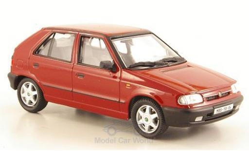 Diecast model cars Skoda Felicia 1.3 GLXi red 1994 without Vitrine 1/43 Abrex