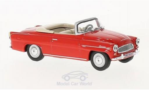 Diecast model cars Skoda Felicia Roadster red 1963 1/43 Abrex