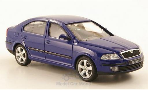 Diecast model cars Skoda Octavia Base blue 2004 1/43 Abrex