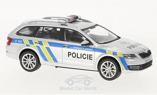 Diecast model cars Skoda Octavia Combi III Police Tschechien 2013 1/43 Abrex
