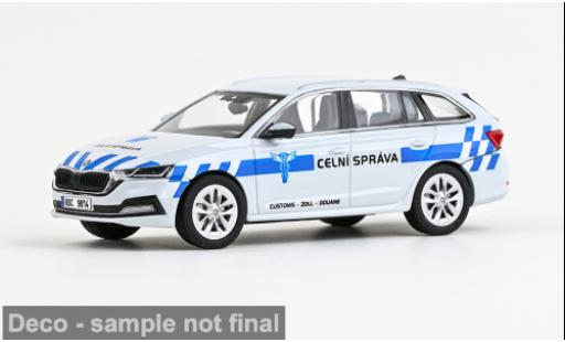 Diecast model cars Skoda Octavia Police IV 2020 Customs Administration 1/43 Abrex
