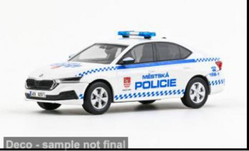 Diecast model cars Skoda Octavia Police IV 2020 MP Karlovy Vary 1/43 Abrex