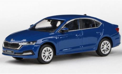 Diecast model cars Skoda Octavia Base IV blue 2020 1/43 Abrex