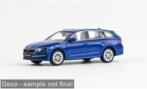 Diecast model cars Skoda Octavia FL IV blue 2024 1/43 Abrex