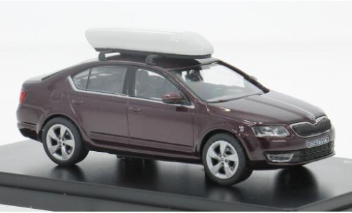 Diecast model cars Skoda Octavia FL IV brown 2024 1/43 Abrex