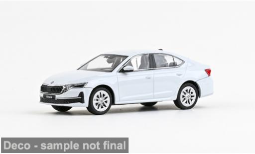 Diecast model cars Skoda Octavia FL IV white 2024 1/43 Abrex