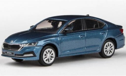 Diecast model cars Skoda Octavia Base IV metallise blue 2020 1/43 Abrex