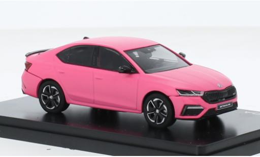 Diecast model cars Skoda Octavia RS IV matt-pink 2020 1/43 Abrex