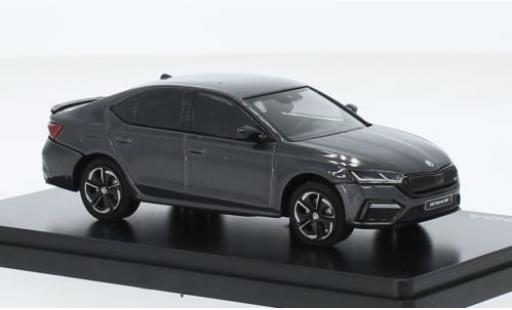 Diecast model cars Skoda Octavia RS IV metallise grey 2020 1/43 Abrex