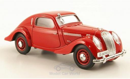 Diecast model cars Skoda Popular Sport Monte Carlo red RHD 1937 1/43 Abrex