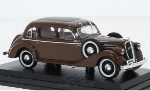 Diecast model cars Skoda Superb Base 913 brown 1938 1/43 Abrex