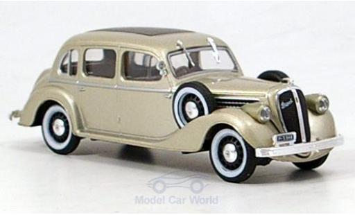 Diecast model cars Skoda Superb Base 913 metallic beige 1938 1/43 Abrex