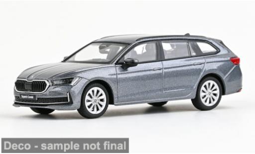 Diecast model cars Skoda Superb Base VI grey 2023 1/43 Abrex