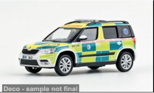 Diecast model cars Skoda Yeti FL 2013 EMS Of Karlovy Vary Region #270 1/43 Abrex