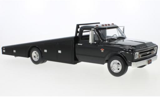 Diecast model cars Chevrolet C-30 plateau Ramp Truck black 1967 1/18 ACME