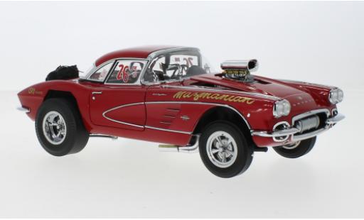 Diecast model cars Chevrolet Corvette course Gasser No.26 Mazmanian 1961 1/18 ACME