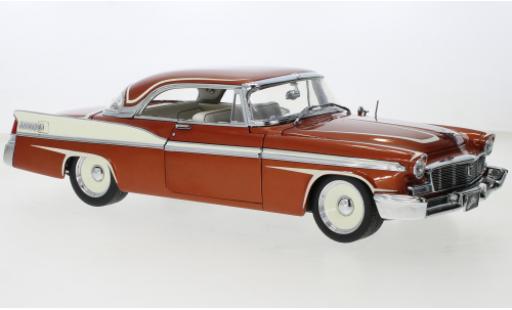 Diecast model cars Chrysler New Yorker Sedan St.Regis metallise orange/beige Southern Kings Customs 1956 1/18 ACME