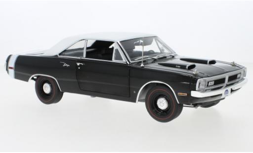 Diecast model cars Dodge Dart Swinger 340 black/white 1970 1/18 ACME