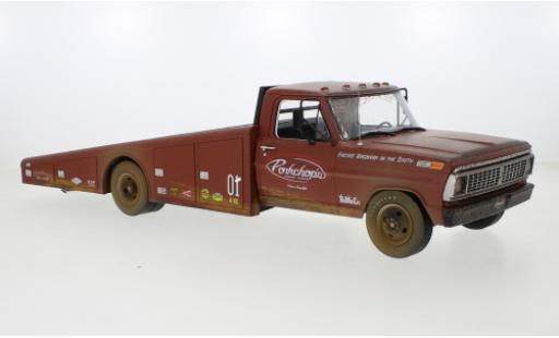 Diecast model cars Ford F-350 Ramp Truck Porkchops Chop Shop 1970 1/18 ACME