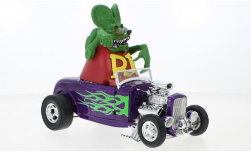 Diecast model cars Ford Hot Rod 1932 Roadster purple/Dekor 1/18 ACME