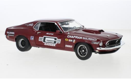 Diecast model cars Ford Mustang Boss 429 Mr. Gasket Drag Outlaws 1969 1/18 ACME