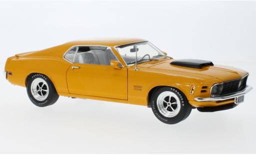 Diecast model cars Ford Mustang Boss 429 orange 1970 1/18 ACME