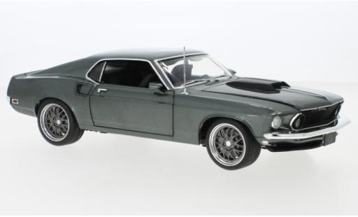 Diecast model cars Ford Mustang GT Bullet Street Fighter green 1969 1/18 ACME