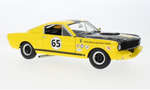 Diecast model cars Ford Mustang Shelby GT350 Ford Mustang R No.65 Terlingua Racing Team 1965 1/18 ACME