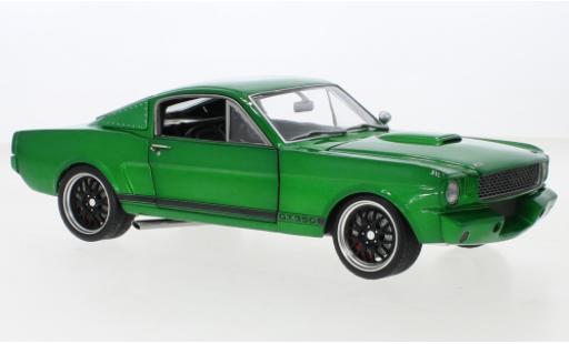 Diecast model cars Ford Mustang Shelby GT350 Ford Mustang 350 R metallise green Green Hornet 1965 1/18 ACME
