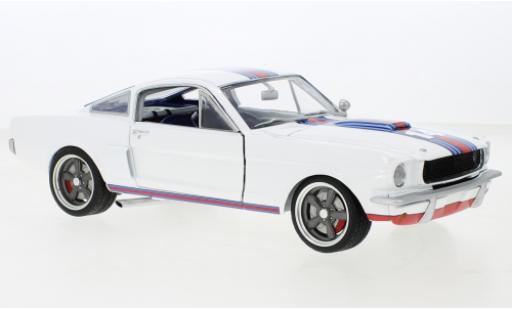 Diecast model cars Ford Mustang Shelby GT350 Ford Mustang 350 R white/Dekor Le Mans 1965 1/18 ACME