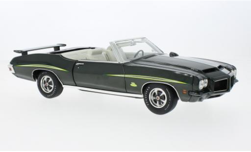 Diecast model cars Pontiac GTO The Judge Convertible green 1971 1/18 ACME