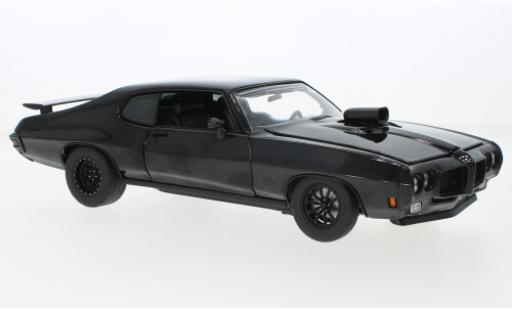Diecast model cars Pontiac GTO The Judge Justified black Drag Outlaws 1970 1/18 ACME