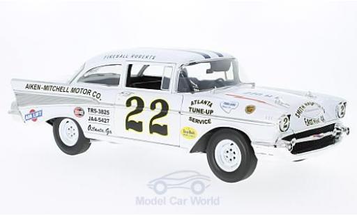 Diecast model cars Chevrolet Bel Air course No.22 Nascar Darlington 1957 Fireball-Roberts 1/18 ACME