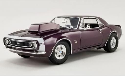 Diecast model cars Chevrolet Camaro SS Purple Haze purple/white 1967 1/18 ACME