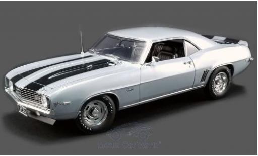 Diecast model cars Chevrolet Camaro Z28 grey/black 1969 1/18 ACME
