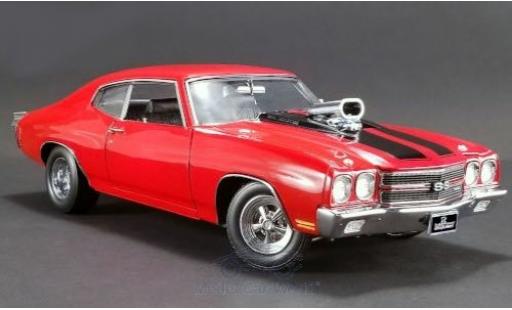 Diecast model cars Chevrolet Chevelle tuning SS Drag Outlaws red/black 1970 1/18 ACME