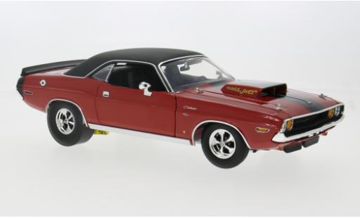 Diecast model cars Dodge Challenger R/T red/black 1970 1/18 ACME