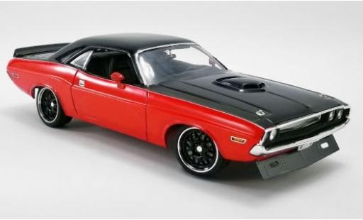 Diecast model cars Dodge Challenger R/T Street Fighter red/black 1970 1/18 ACME