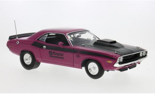 Diecast model cars Dodge Challenger T/A Pro-Stock pink 1971 Mopar Performance 1/18 ACME