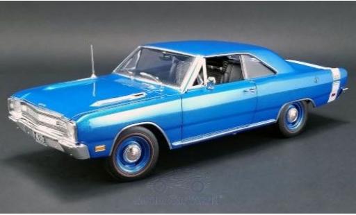 Diecast model cars Dodge Dart GTS 440 blue/white 1969 1/18 ACME