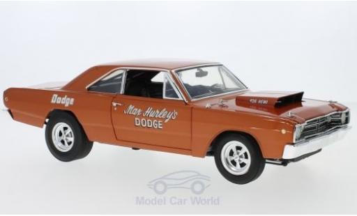 Diecast model cars Dodge Dart 1968 Hemi copper Max Hurley 1/18 ACME