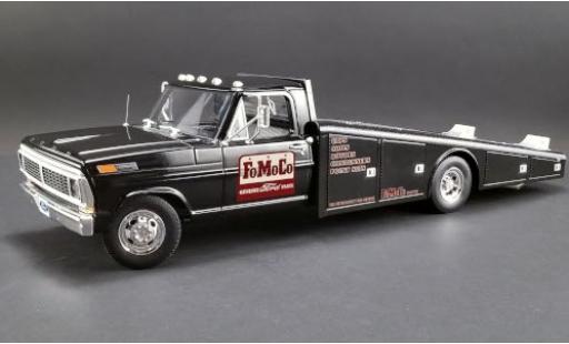 Diecast model cars Ford F-350 Ramp Truck black/Dekor FoMoCo 1970 1/18 ACME