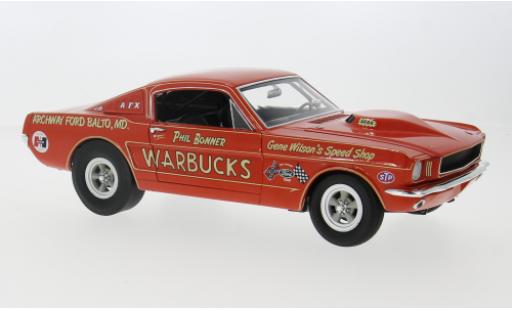 Diecast model cars Ford Mustang A/FX 1965 Warbucks Phil Bonner 1/18 ACME