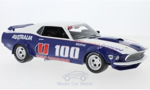 Diecast model cars Ford Mustang Boss 302 Trans Am No.100 1969 A.Moffat 1/18 ACME