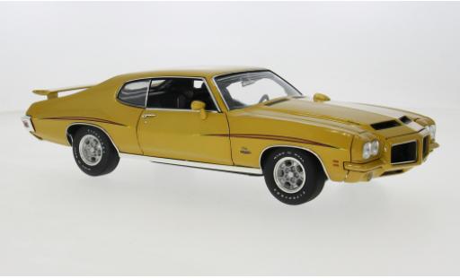 Diecast model cars Pontiac GTO The Judge gold 1971 1/18 ACME