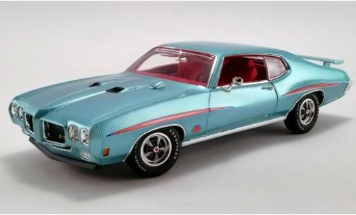 Diecast model cars Pontiac GTO The Judge metallic turquoise/Dekor 1970 1/18 ACME