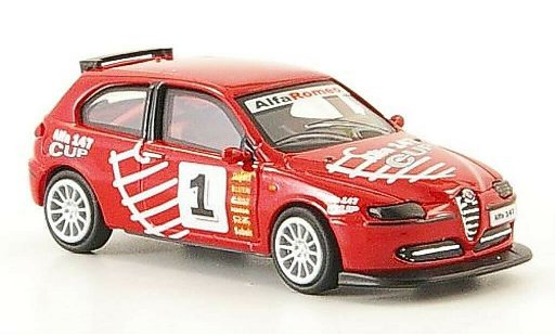 Alfa Romeo 147 cup version 1/87 Ricko No.1 red 2001 diecast model cars