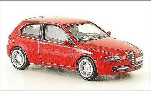 Alfa Romeo 147 berlina 1/87 Ricko red 2001 diecast model cars