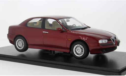 Diecast model cars Alfa Romeo 156 berlina red 1998 1/18 Triple 9 Collection