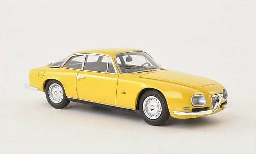 Alfa Romeo 2600 coup&Atilde;&copy; sprint 1/43 Neo Zagato yellow 1967 diecast model cars